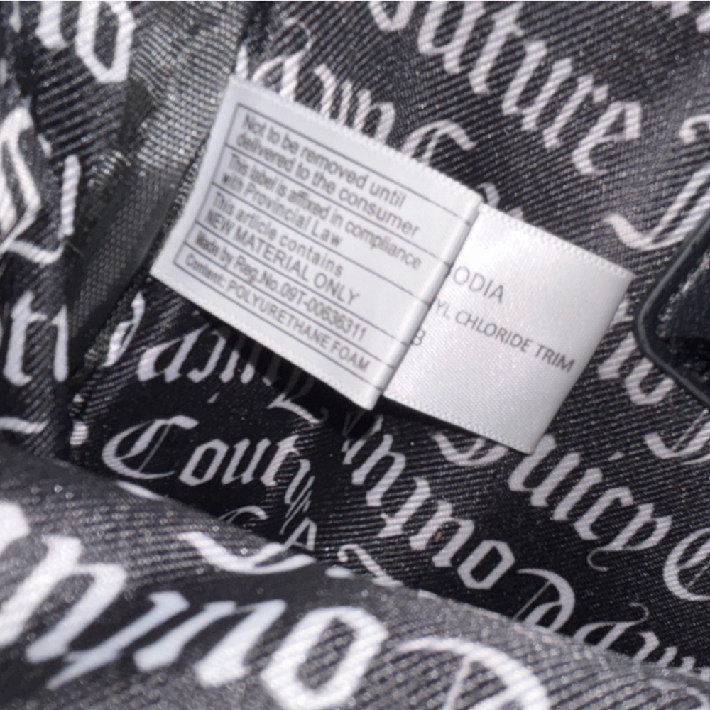 Juicy Couture Black Backpack with Gold Zipper - Picture 8 of 9